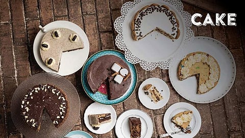 Assorted cake spread at Sweetish House Mafia