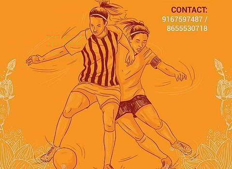 A football tournament is being held in Mumbai