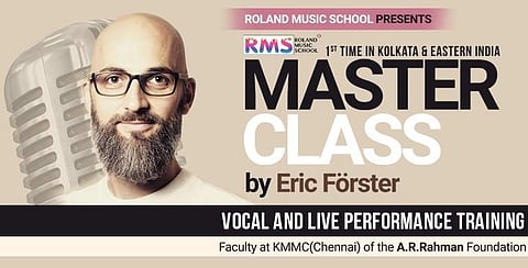 Masterclass by Eric Forster at Roland Music School, Ballygunge