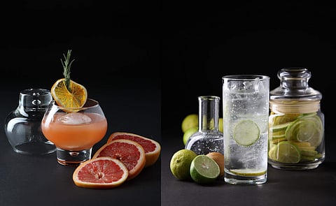 Cocktails from the festival