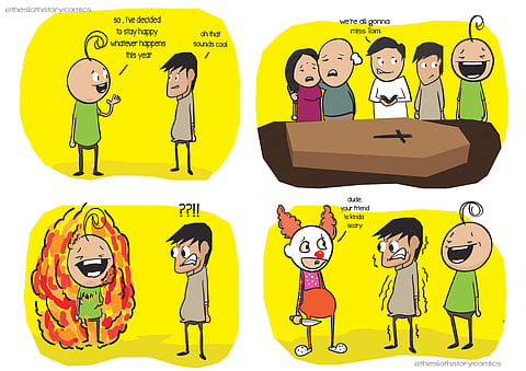 A comic by Siddarth Raj