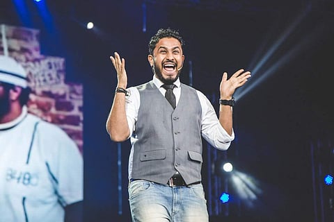 Abish Mathew performs at CounterCulture Comedy Club