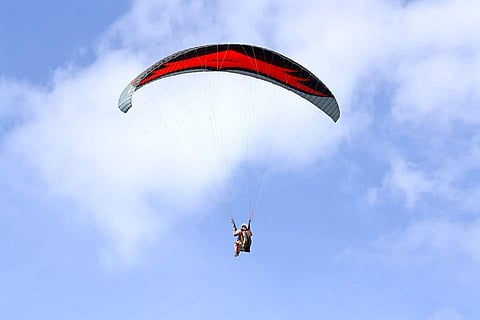 Paragliding in Kamshet