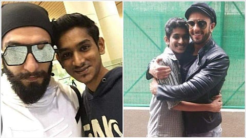 Ranveer Singh with Jatin Dulera