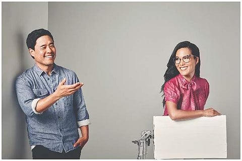 Randall Park and Ali Wong