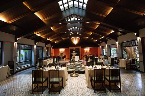 Interiors at Raintree, Taj Connemara