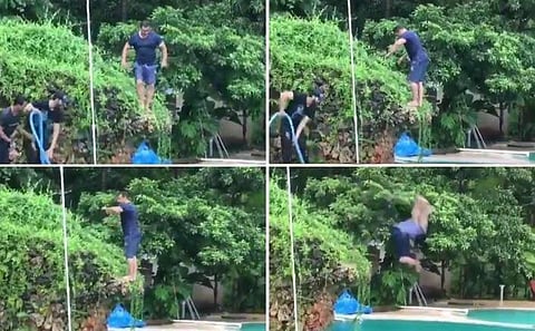 Salman Khan nailing the backflip