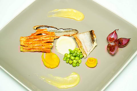 A deconstructed shepherd's pie