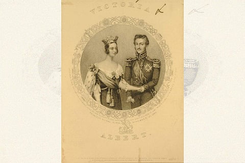 Portrait of Queen Victoria and Prince Albert (Photo Source: The Trustees of the British Museum)
