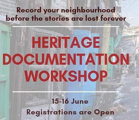 Learn to record the stories of your neighbourhood with Heritage Documentation Workshop
