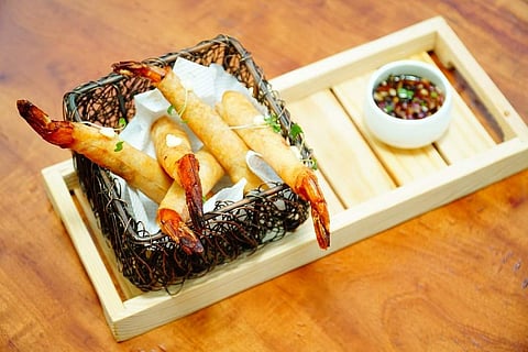 Crackling Prawn at Wykiki