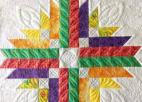 Quilt exhibition at DakshinaChitra