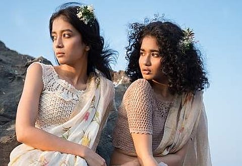 Check out NadiyaPaar linen saris and crochet blouses at Kanakavalli Hyderabad's ongoing exhibition and sale