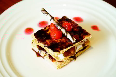 Strawberry Mille Feuille