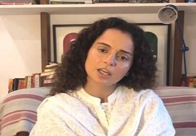 A grab from Kangana's video
