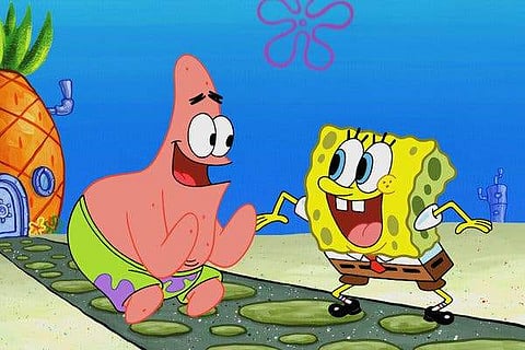 Spongebob Squarepants and Patrick Star