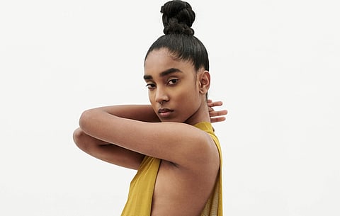 Naomi Janumala. Picture: Fenty Clothing Campaign