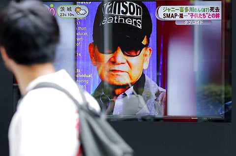 Johnny Kitagawa passes away in Tokyo (Kyodo News via AP)