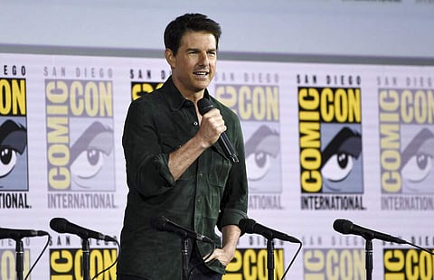 Tom Cruise at Comic-Con International, San Diego (Photo by Chris Pizzello/Invision/AP)