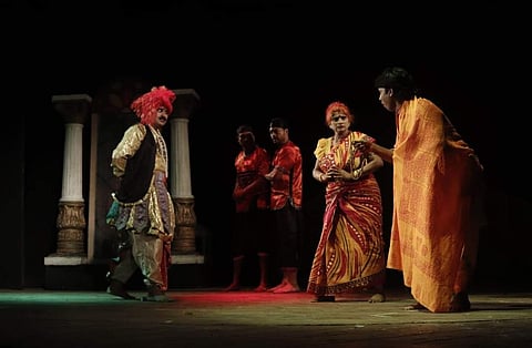 Janhabi Sanskritik Chakra and Paloleek's Rakta Karabi