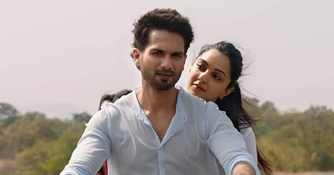 Shahid Kapoor and Kiara Advani in Kabir Singh