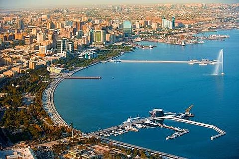 Baku general view, Azerbaijan