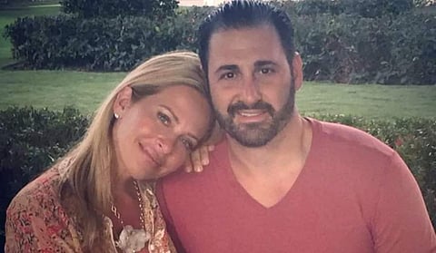 Dina Manzo and David Canin (Source: Twitter)