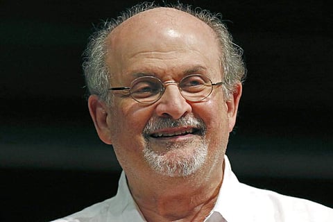 Salman Rushdie (AP Photo/Rogelio V Solis)
