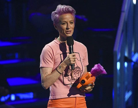 Megan Rapinoe (Photo by Chris Pizzello/Invision/AP)