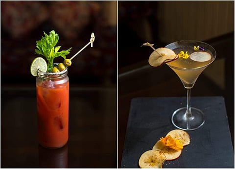 Tequila Overcast (left) and Chicory Dickory Dock (right)