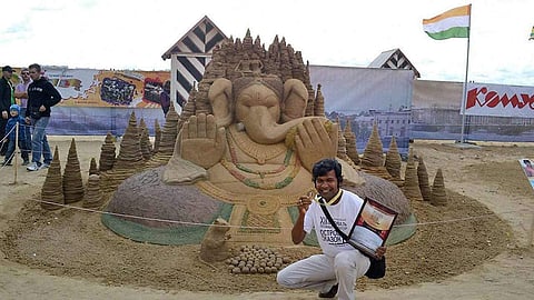 File photo: Sudarsan Pattnaik (Source: Internet)