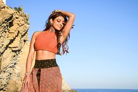 Kajal Aggarwal in a still from the song