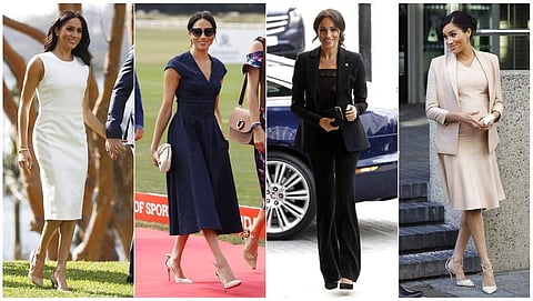 Combination photos of Meghan, Duchess of Sussex (AP Photos)