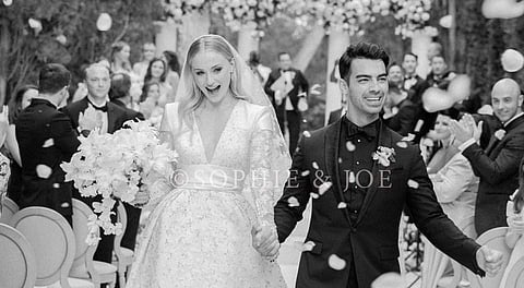 First picture from Sophie Turner and Joe Jonas's second wedding at Le Château de Tourreau in France