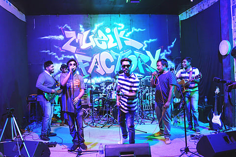 Shnuopoka at the Kalboishakhi concert