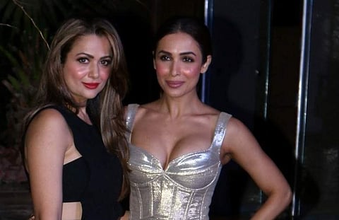 Malaika and Amrita Arora (Photo: IANS)