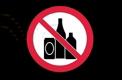 No alcohol (Source: Internet)