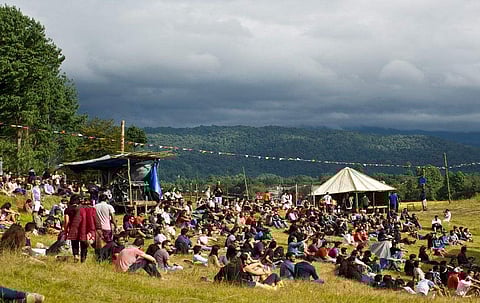 A scene from the Ziro Festival of Music (Source: Internet)