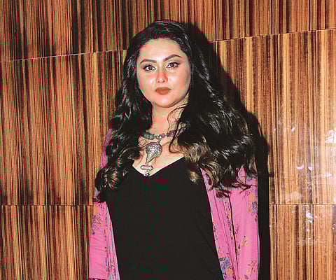 Namitha at the first anniversary of Alshifa Cupping clinic