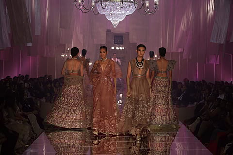 The runways of the Lakme Fashion Week Winter/Festive forecast daring necklines, statement stripes, retro glamour and more. We look at the biggest trends