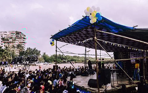 An old picture from St Xavier's annual festival, Malhar