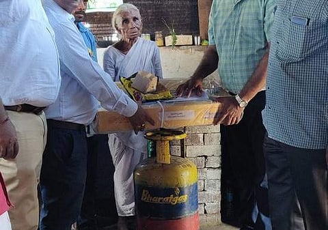 Coimbatore's Kamalathal, who sells idlis at just one rupee each, got an LPG connection within a day of a video depicting her hardship going viral