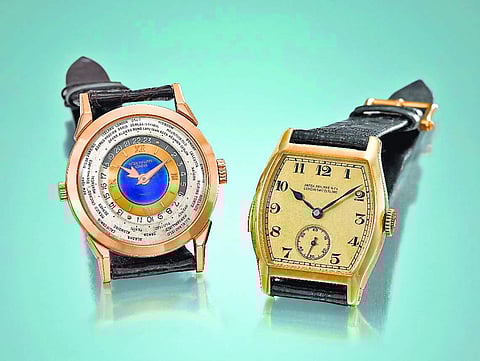 Patek Philippe, ref. 2523 (1953) and Patek Philippe for Henry Graves (1927)
