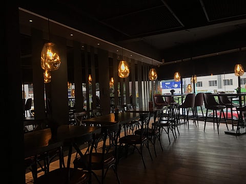 Interiors of Selfie Tea