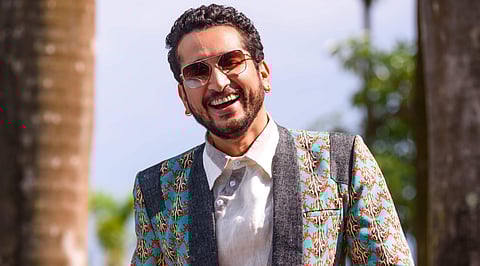 Parambrata dazzles in a festive Afro-printed jacket by Abhishek Dutta