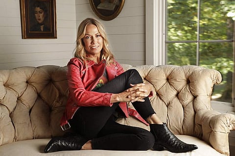 Sheryl Crow poses in Nashville, Tenn. to promote her latest album, Threads (AP Photo/Mark Humphrey)