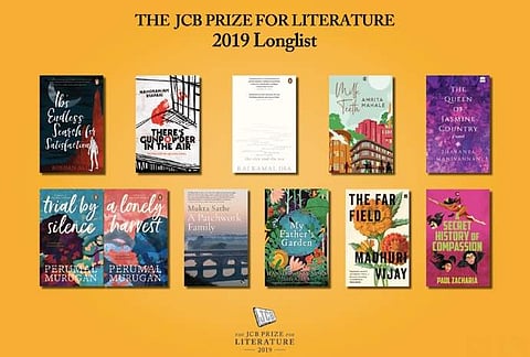 JCB Prize for Literature Longlist 2019