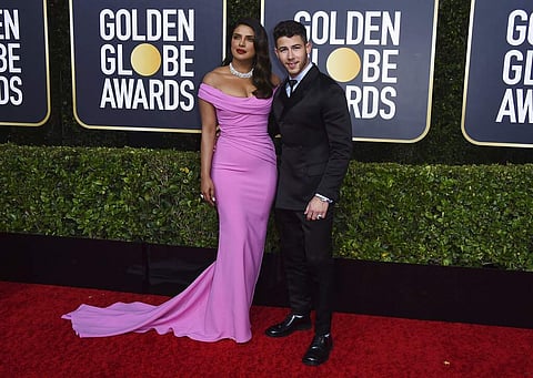 Priyanka Chopra and Nick Jonas (Photo by Jordan Strauss/Invision/AP)