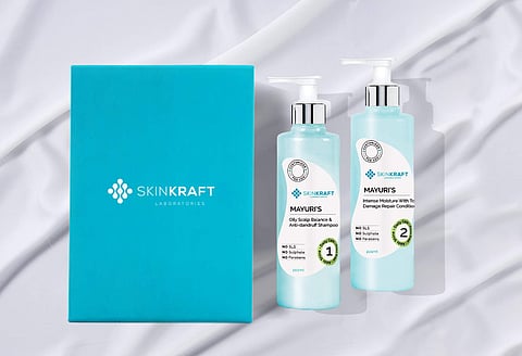 Skinkraft's haircare range