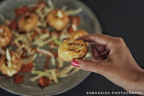 There's pizza in your pani puri!